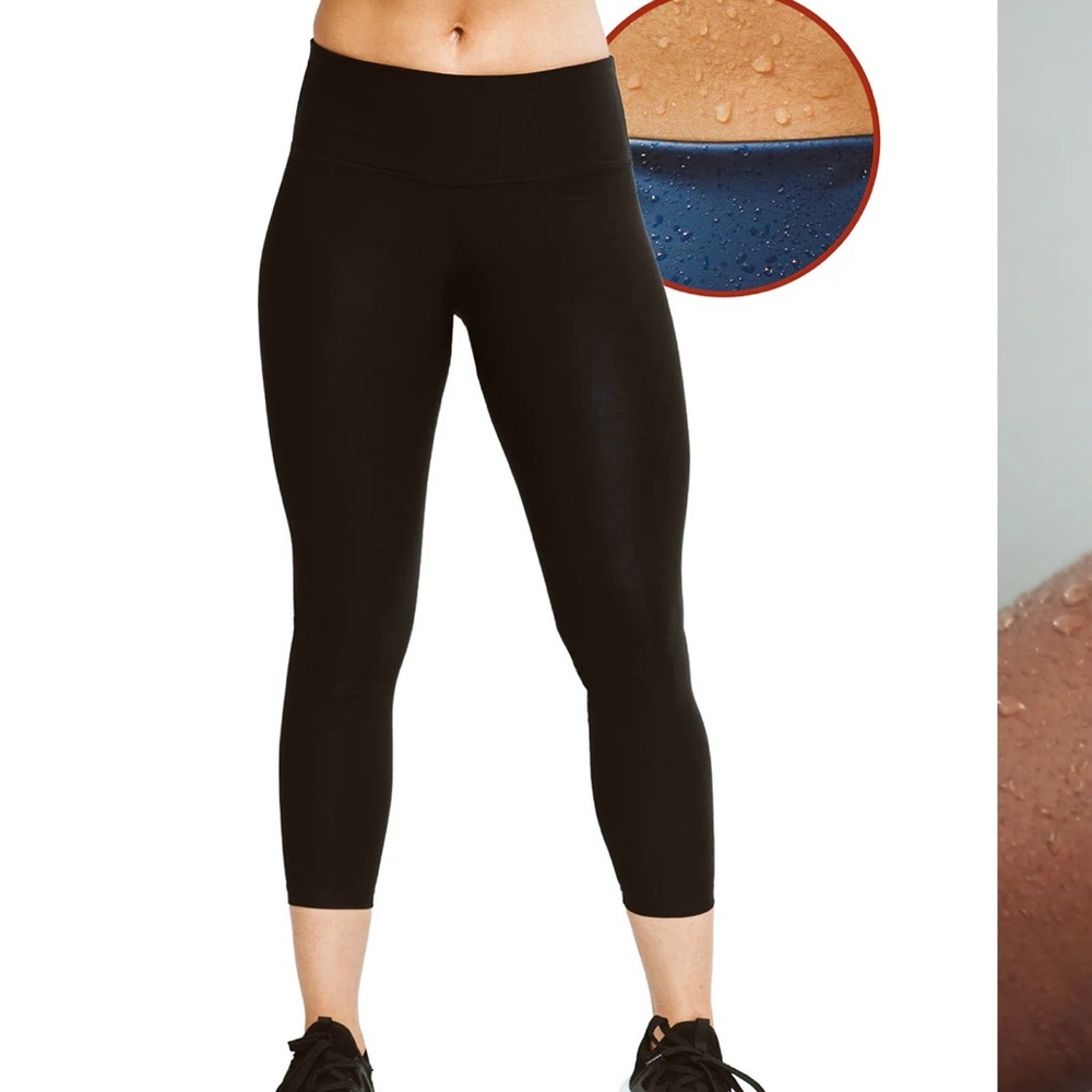 Black Sweat Shaper High-Waisted Leggings or tights